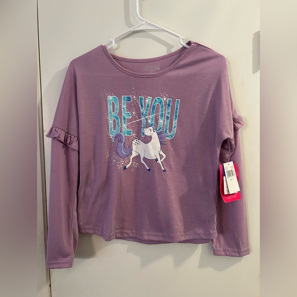 Lot of 3 girls shirts Abercrombie Kids, Justice & NWT Saint-eve sz 10. - Picture 8 of 13